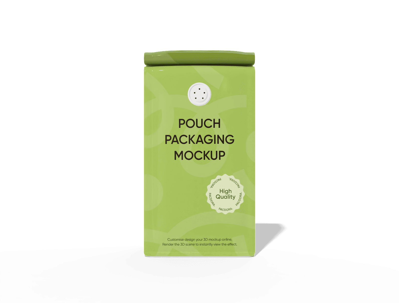 Coffee bag, 3B katlanmış hâli