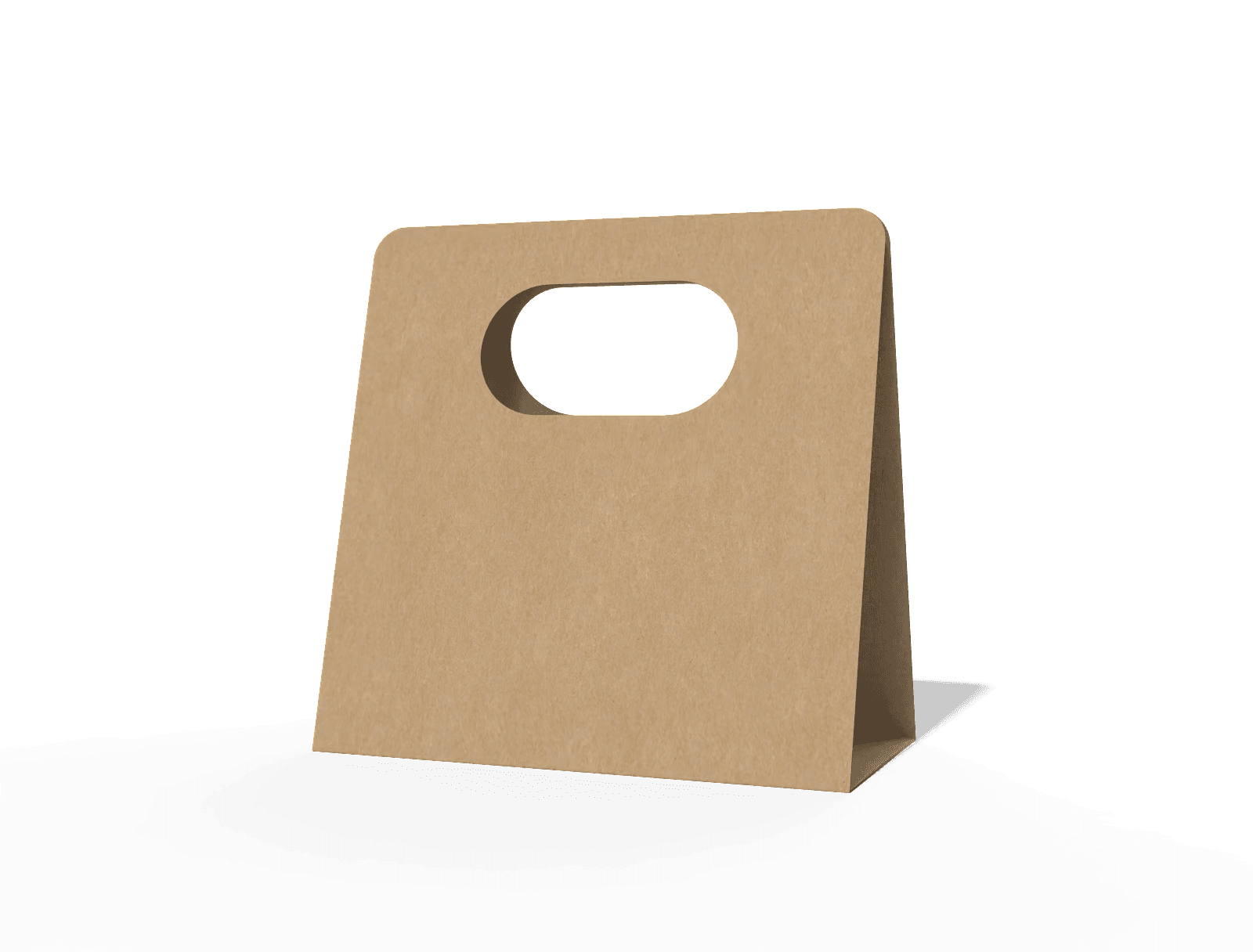 Paper cup holder, 3B katlanmış hâli