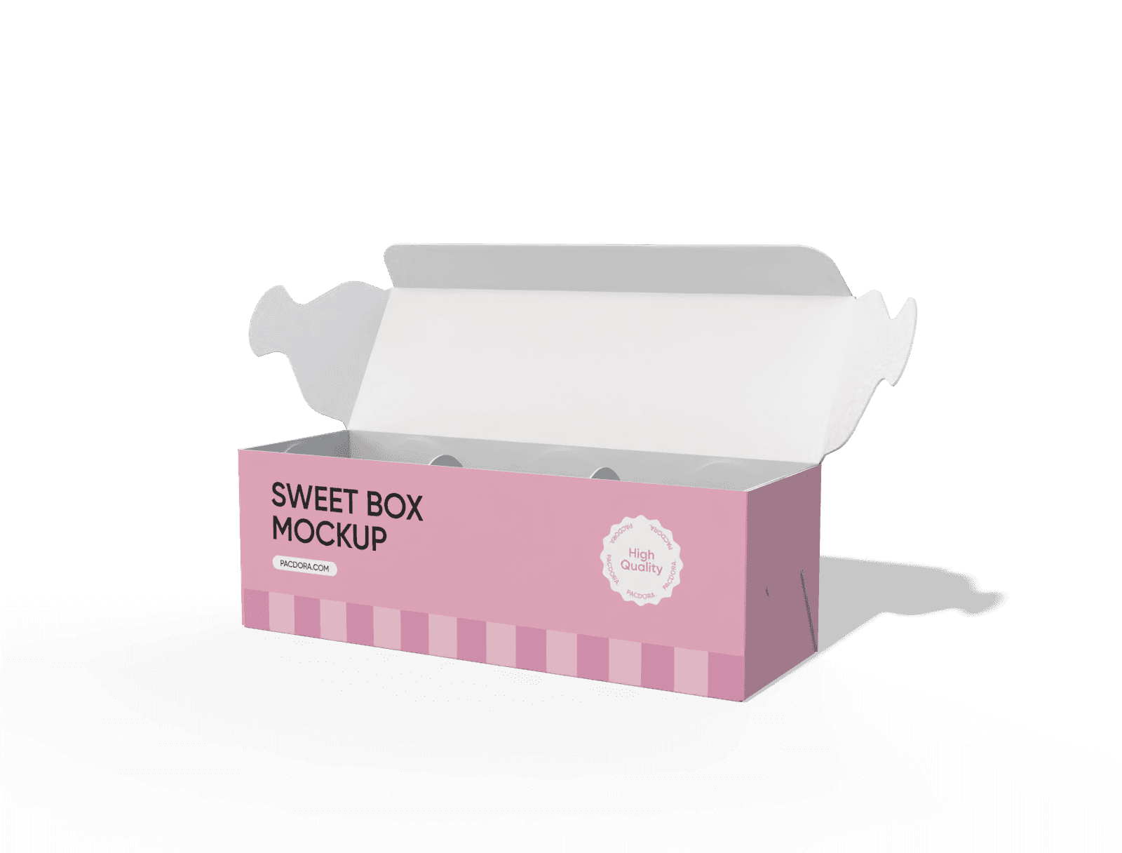 Sweet box مطوية بالأبعاد الثلاثية