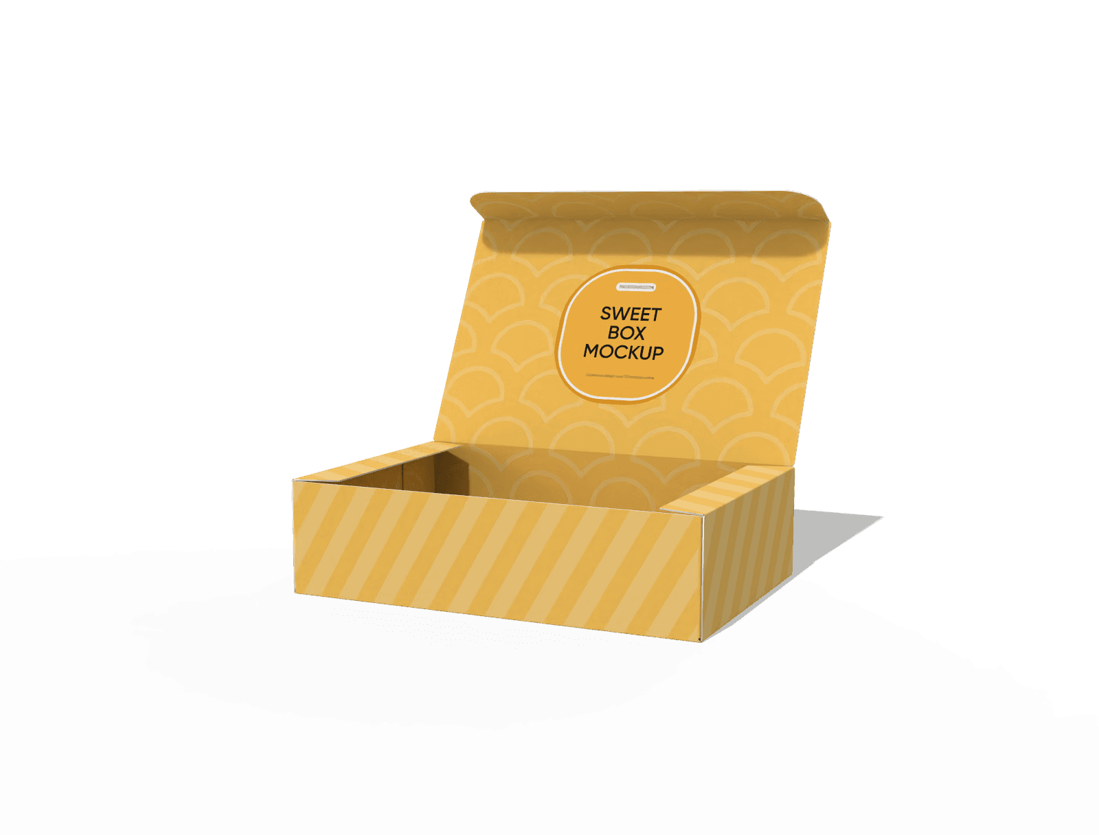 Sweet box folded in 3D