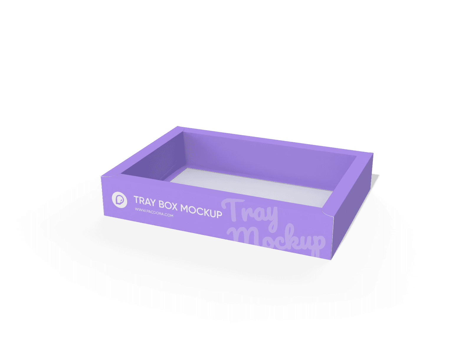 Food tray box, 3B katlanmış hâli